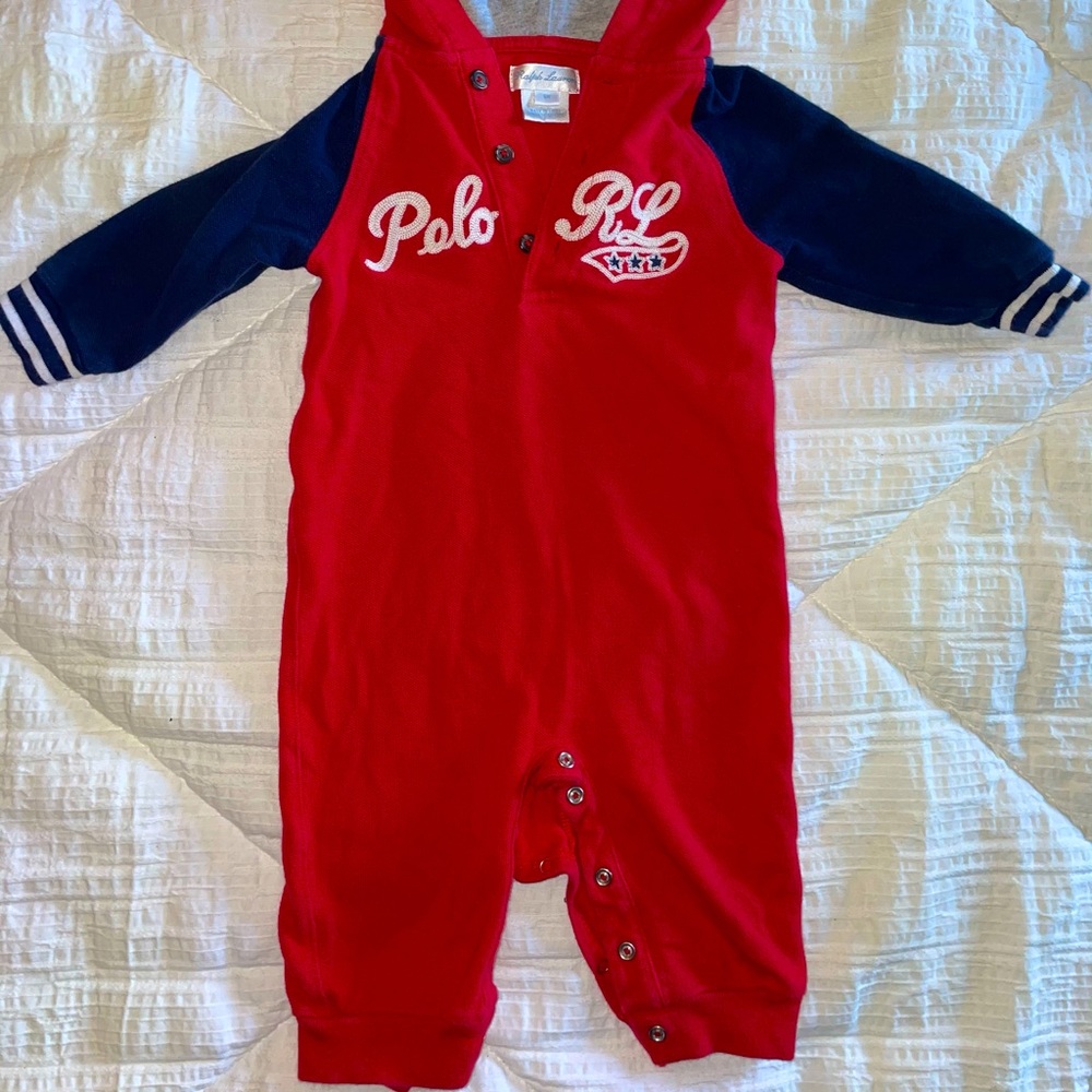 Ralph Lauren Boys one piece outfit